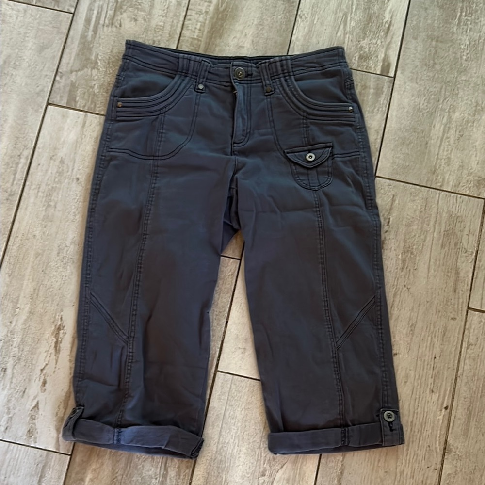 [Style & Co] Navy Blue Cuffed Capris - Size 4
